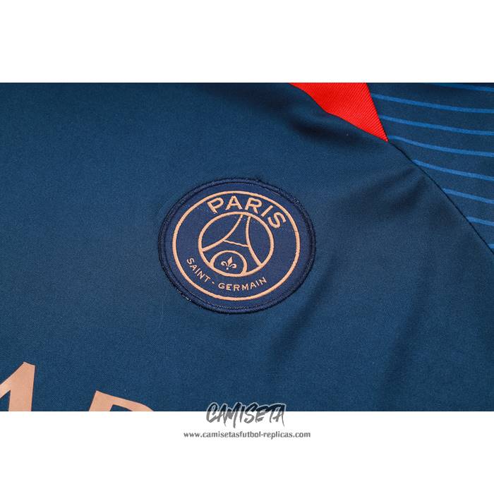 Chandal del Paris Saint-Germain 2023-2024 Manga Corta Azul - Pantalon Corto